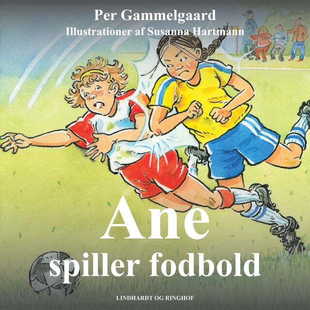 Bogomslag for Ane spiller fodbold