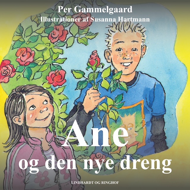 Bogomslag for Ane og den nye dreng