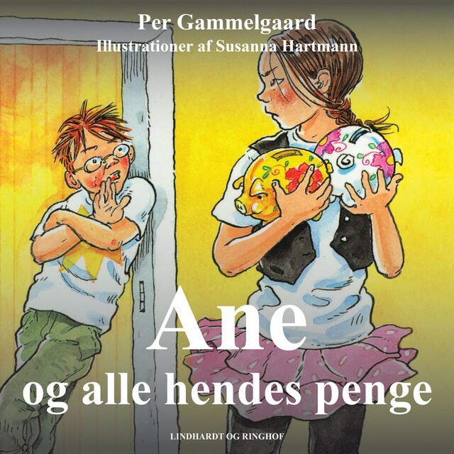 Bogomslag for Ane og alle hendes penge