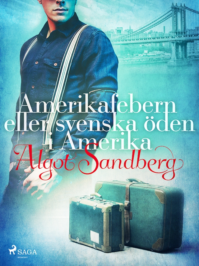 Buchcover für Amerikafebern eller Svenska öden i Amerika