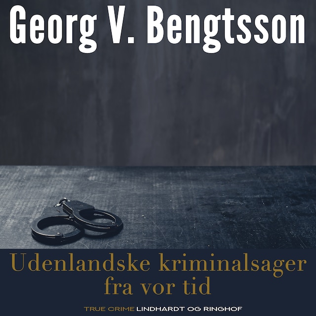 Buchcover für Udenlandske kriminalsager fra vor tid