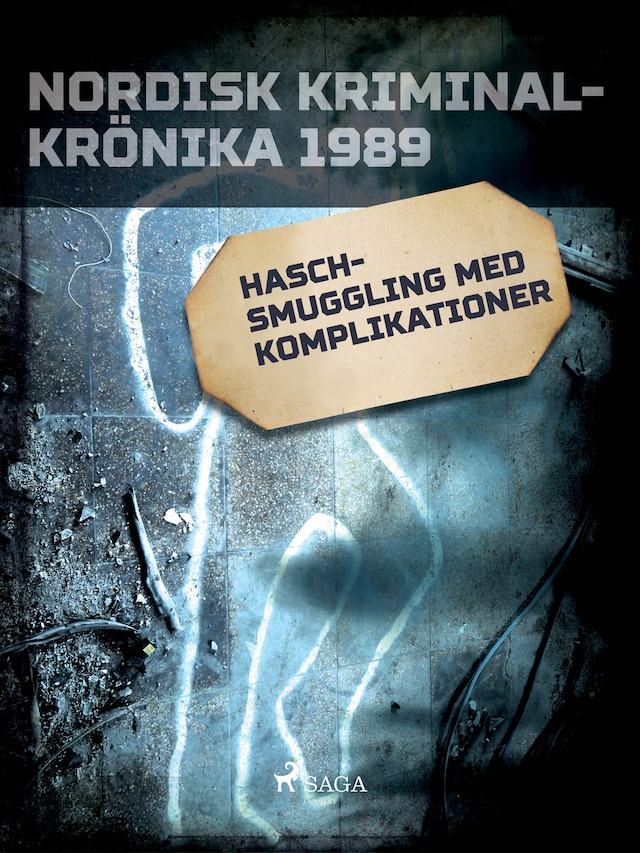 Book cover for Haschsmuggling med komplikationer