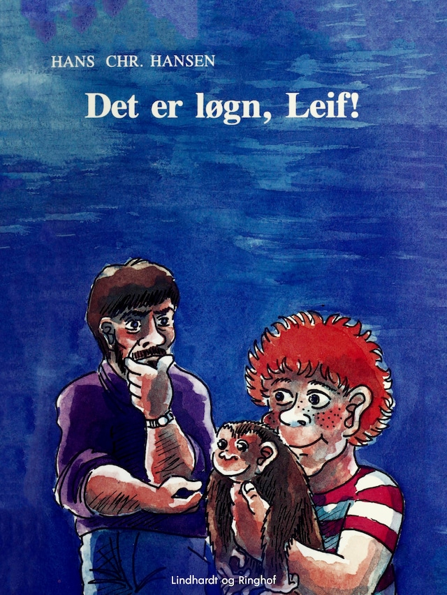 Bogomslag for Det er løgn, Leif!