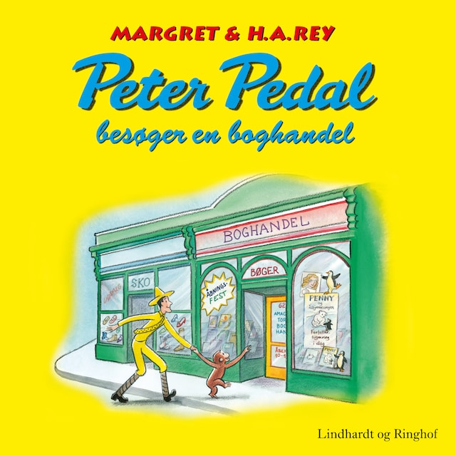 Bogomslag for Peter Pedal besøger en boghandel