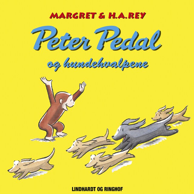 Bogomslag for Peter Pedal og hundehvalpene