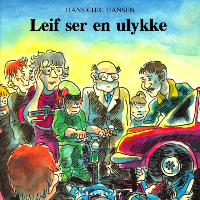 Bogomslag for Leif ser en ulykke