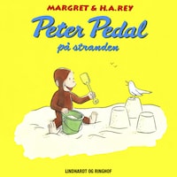 Peter Pedal på stranden