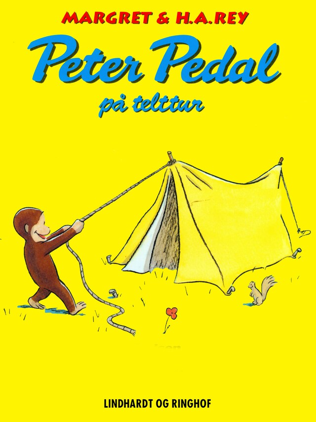 Bogomslag for Peter Pedal på telttur