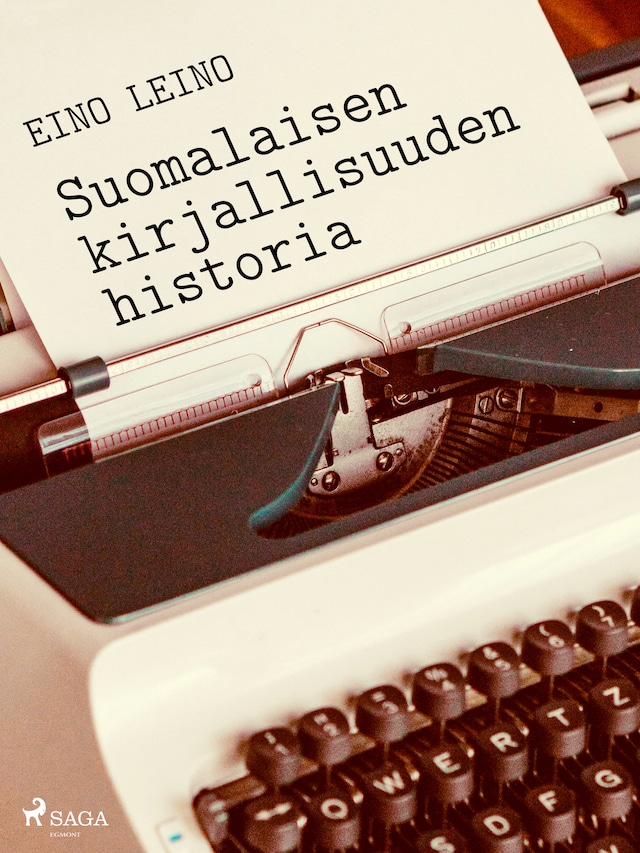 Okładka książki dla Suomalaisen kirjallisuuden historia