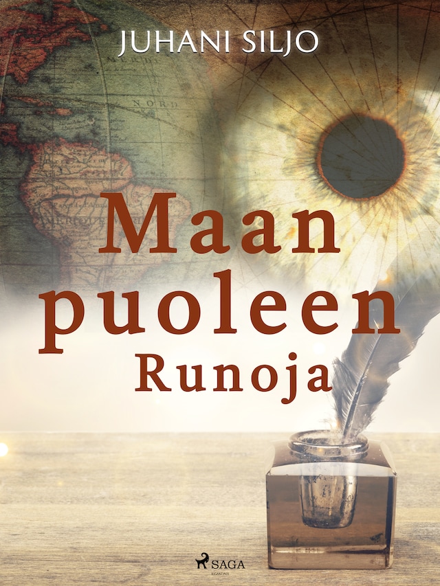 Okładka książki dla Maan puoleen – Runoja