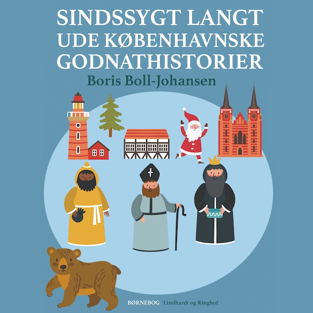 Bogomslag for Sindssygt langt ude københavnske godnathistorier