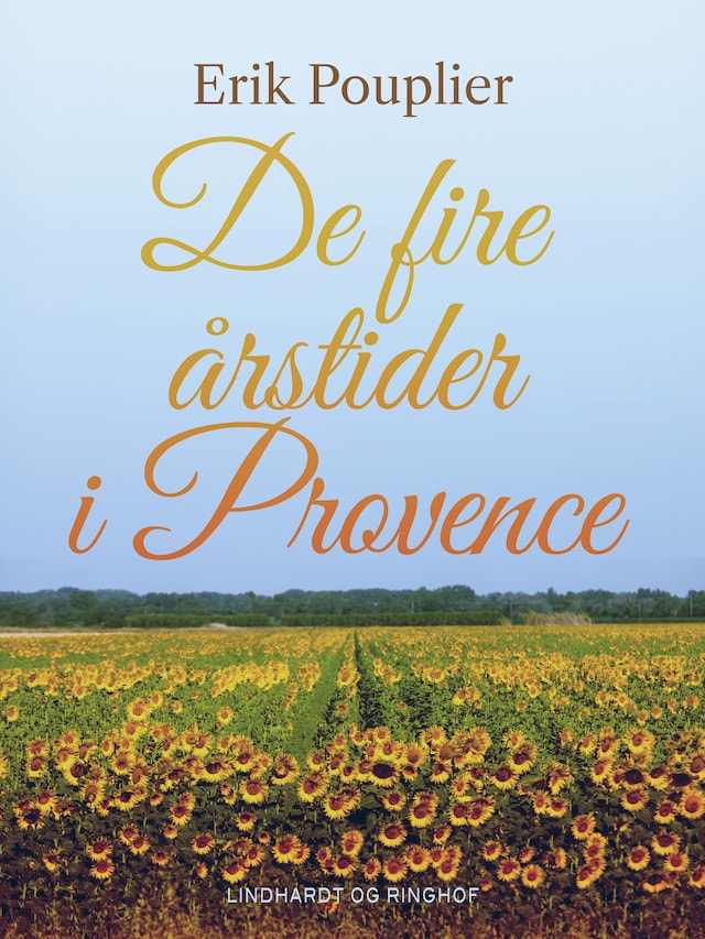 Book cover for De fire årstider i Provence