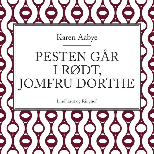 Book cover for Pesten går i rødt, jomfru Dorthe