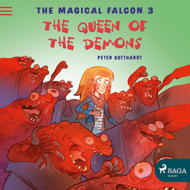 Book cover for The Magical Falcon 3 - The Queen of the Demons