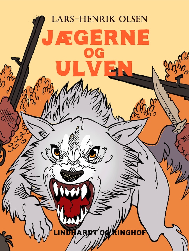 Bogomslag for Jægerne og ulven