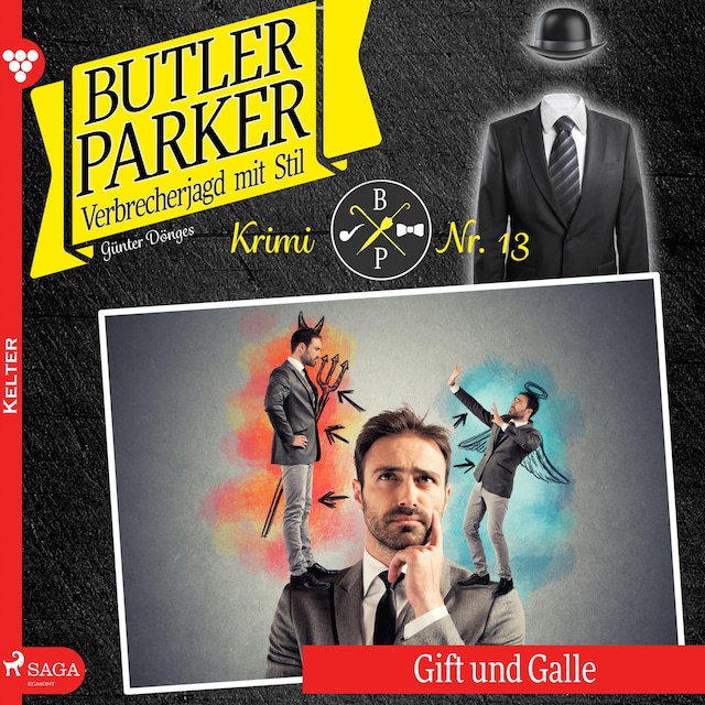Book cover for Butler Parker, 13: Gift und Galle (Ungekürzt)