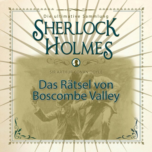 Couverture de livre pour Sherlock Holmes, Das Rätsel von Boscombe Valley (Ungekürzt)
