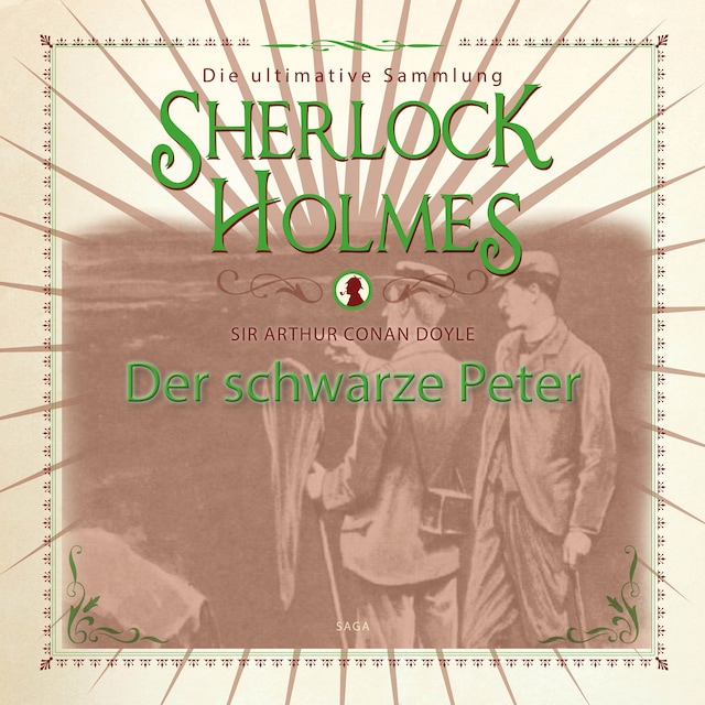 Portada de libro para Sherlock Holmes: Der schwarze Peter - Die ultimative Sammlung