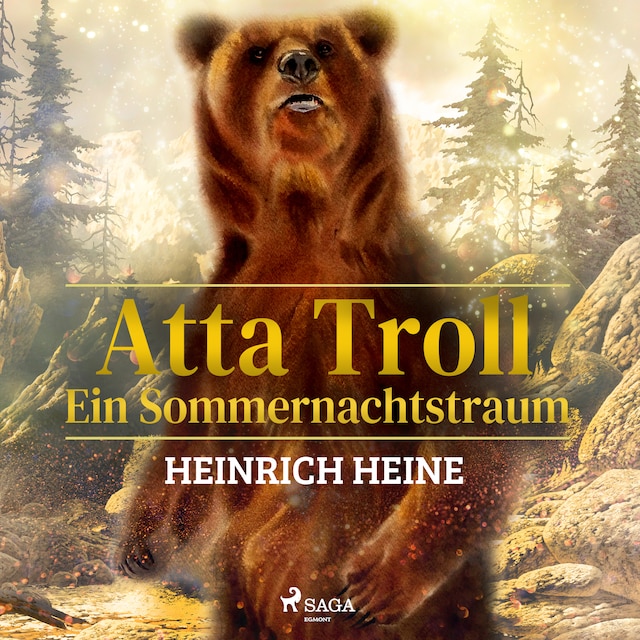 Kirjankansi teokselle Atta Troll - Ein Sommernachtstraum