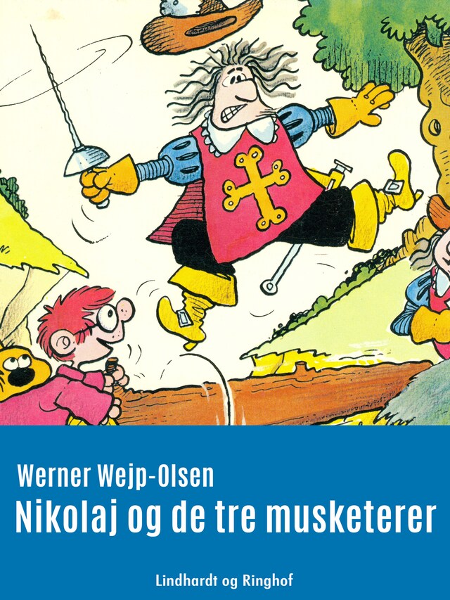 Bogomslag for Nikolaj og de tre musketerer