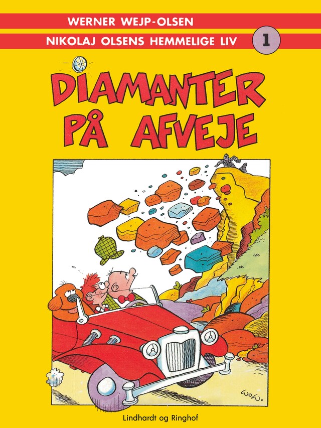 Bogomslag for Diamanter på afveje