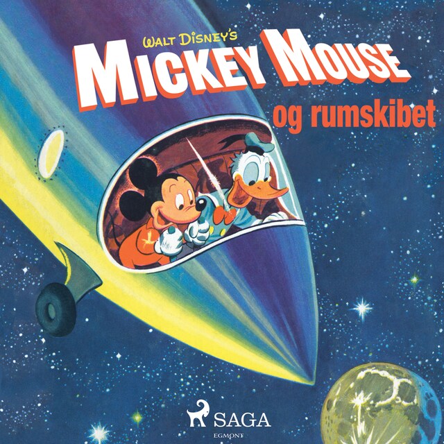 Bogomslag for Mickey Mouse og rumskibet