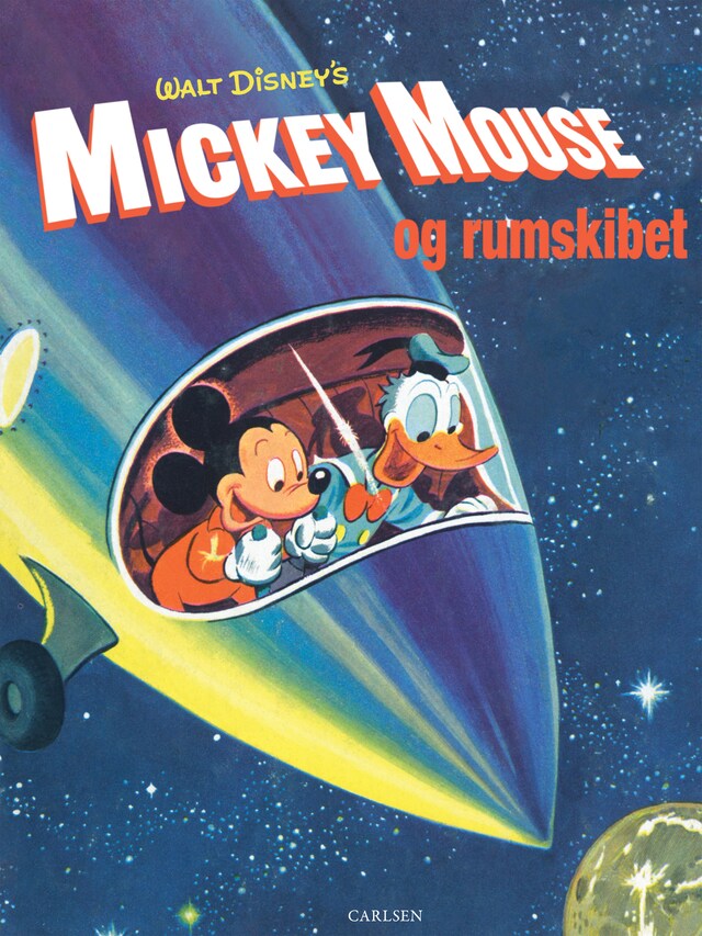 Bogomslag for Mickey Mouse og rumskibet