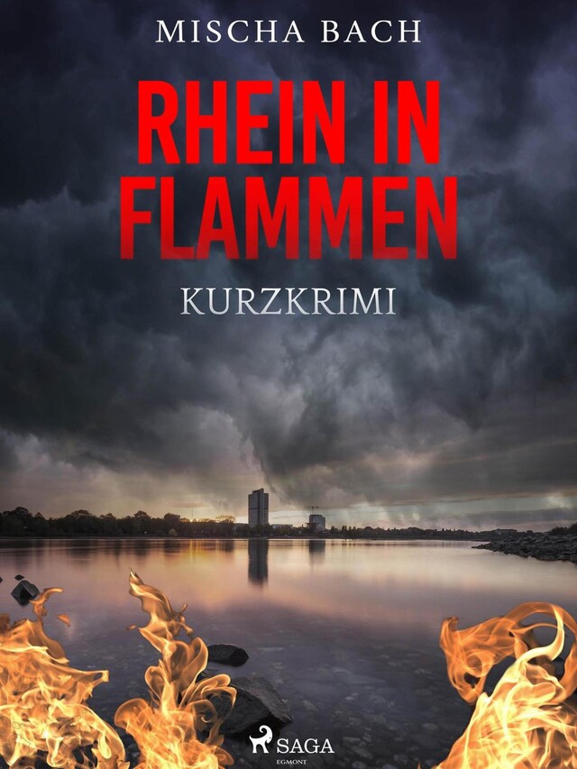 Book cover for Rhein in Flammen - Kurzkrimi