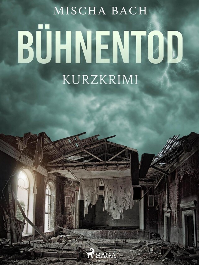 Buchcover für Bühnentod - Kurzkrimi