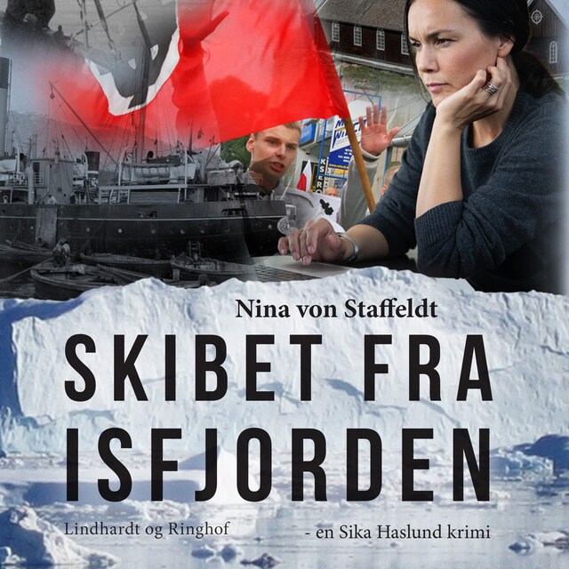 Book cover for Skibet fra Isfjorden