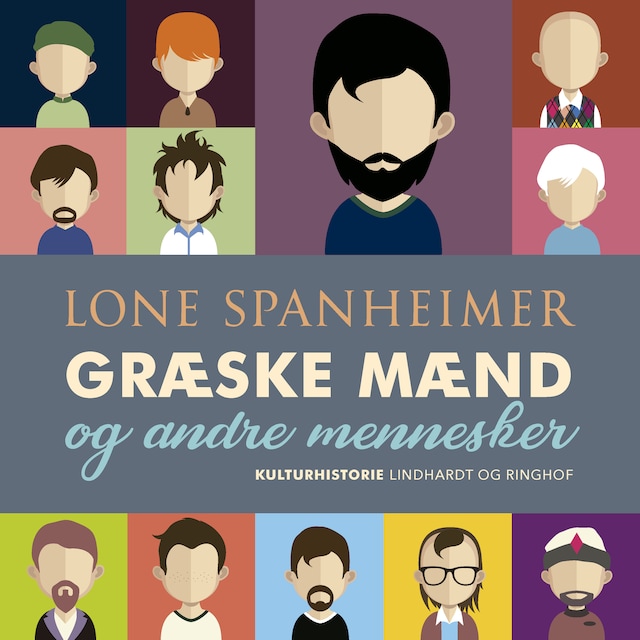 Book cover for Græske mænd - og andre mennesker