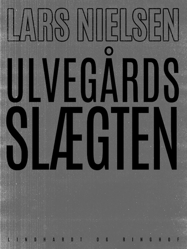 Book cover for Ulvegårdsslægten