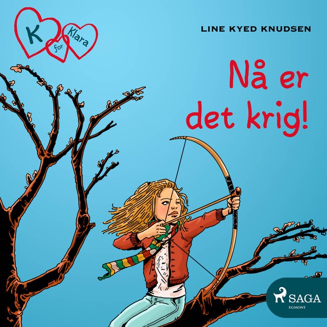 Boekomslag van K for Klara 6 - Nå er det krig!