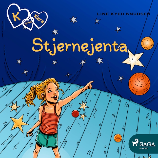 Book cover for K for Klara 10 - Stjernejenta