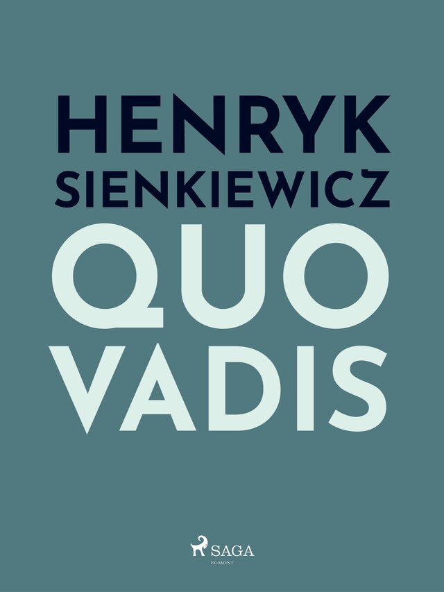 Okładka książki dla Quo vadis