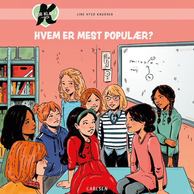 Bogomslag for K for Klara 20 - Hvem er mest populær?