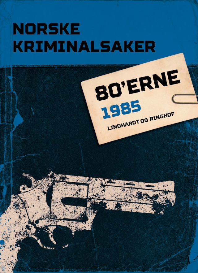 Buchcover für Norske Kriminalsaker 1985