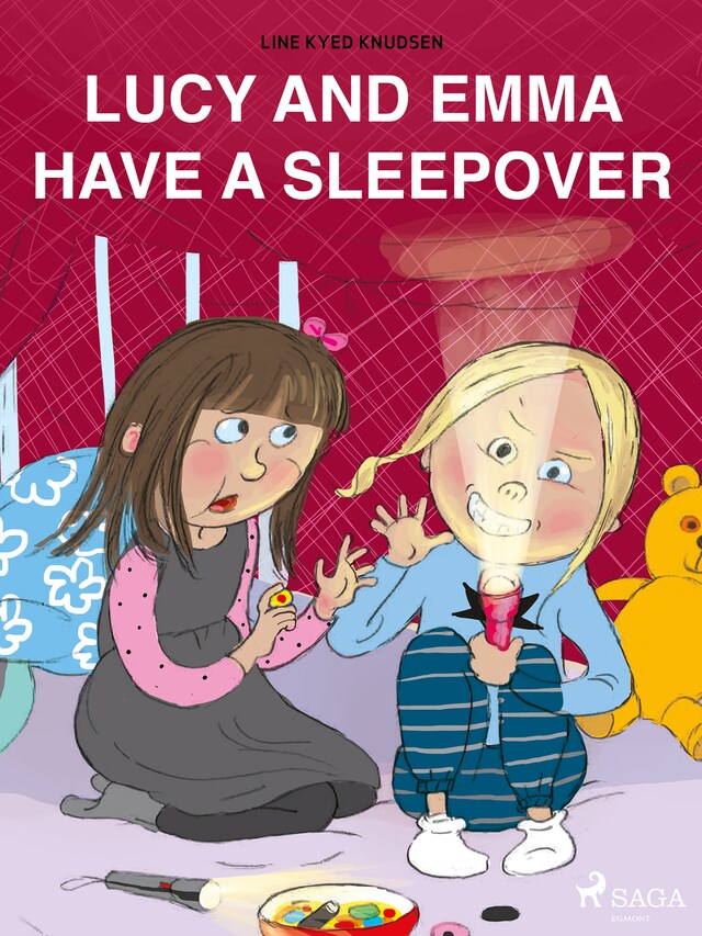 Book cover for Lucy and Emma Have a Sleepover