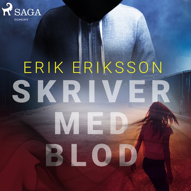 Book cover for Skriver med blod