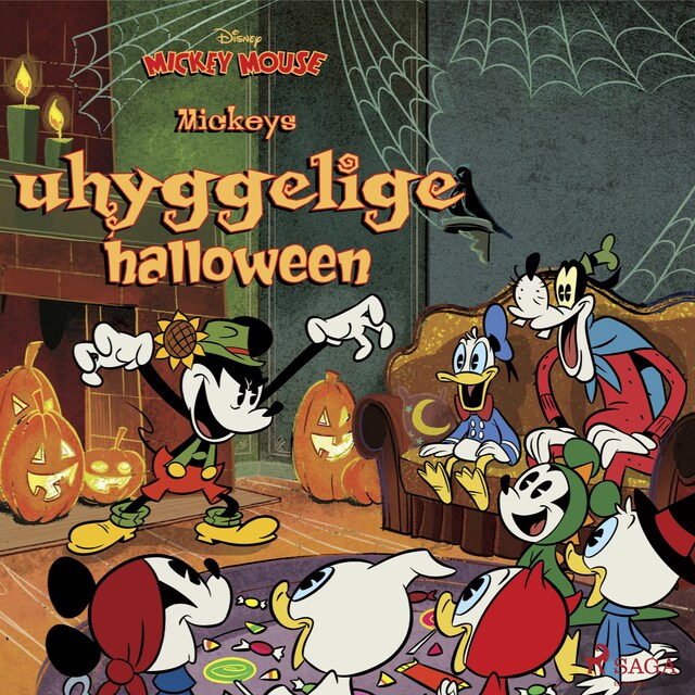 Bogomslag for Mickeys uhyggelige halloween