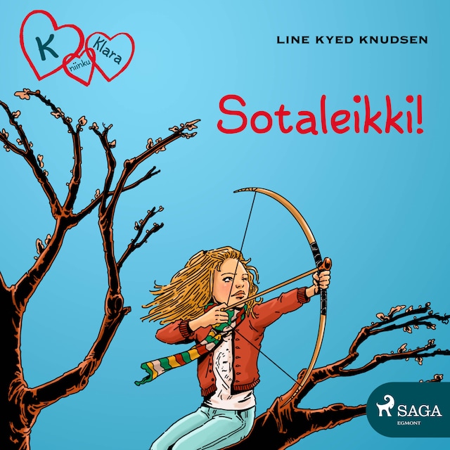 Boekomslag van K niinku Klara 6 - Sotaleikki!