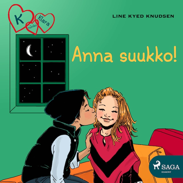 Bokomslag for K niinku Klara 3 - Anna suukko!