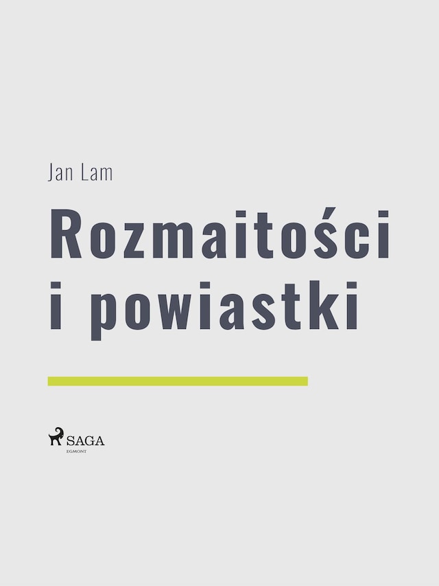 Book cover for Rozmaitości i powiastki