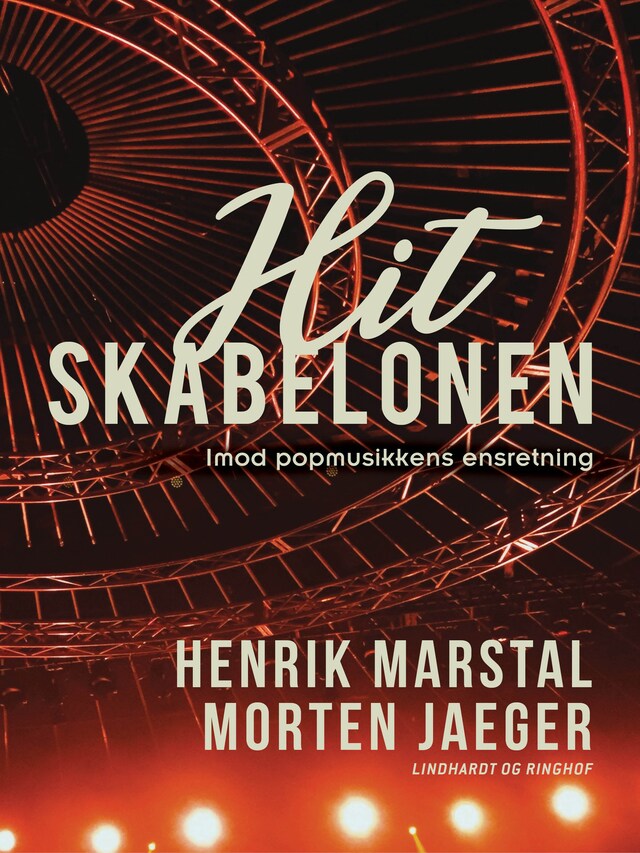 Buchcover für Hitskabelonen. Imod popmusikkens ensretning