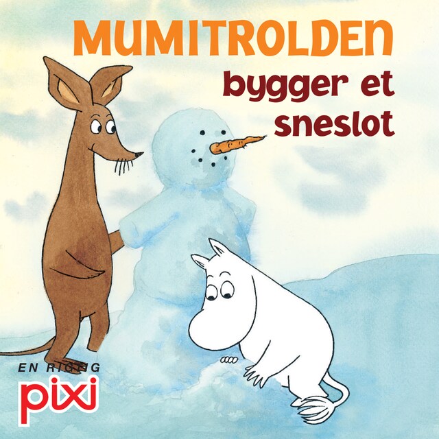 Bogomslag for Mumitrolden bygger et sneslot