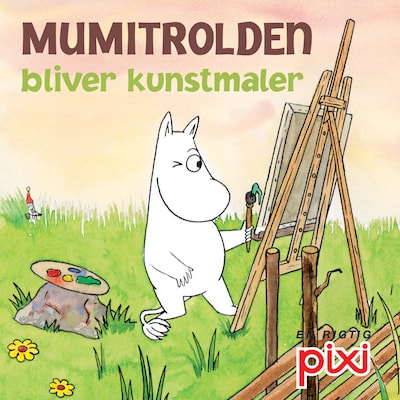 Mumitrolden bliver kunstmaler