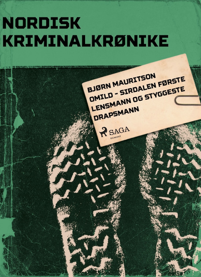 Book cover for Bjørn Mauritson Omild - Sirdalen første lensmann og styggeste drapsmann