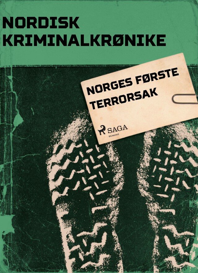 Book cover for Norges første terrorsak