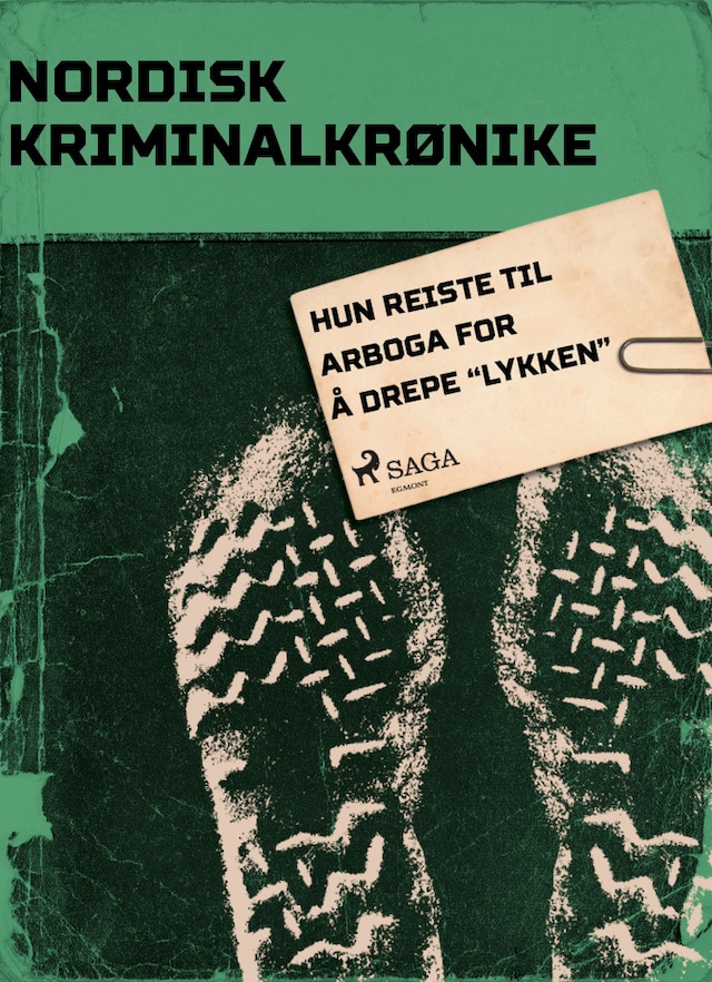 Book cover for Hun reiste til Arboga for å drepe "lykken"