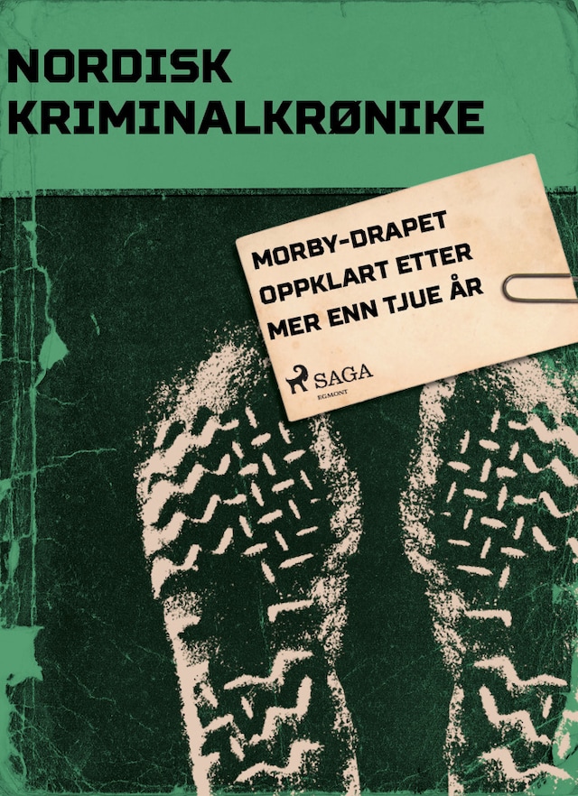 Book cover for Morby-drapet oppklart etter mer enn tjue år